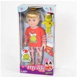 My Life as Grinch 18" Doll Blonde Hair Blue Eyes NEW IN BOX